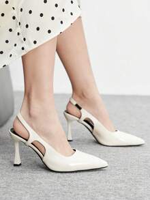 CUCCOO BIZCHIC Tacones para mujer - Beis - Ver 4