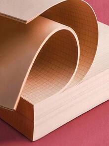 1pc Notebook Containing 320sheets Wood Pulp Draft Paper, Sketch Book, For Students, Exam Takers, Children To Paint And Take Notes - Multicolor - View 2