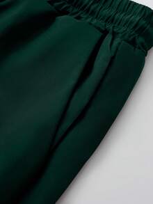 PAVTROS Men's Letter Graphic Long Sleeve Single-Breasted Jacket And Drawstring Waist Long Pants Casual Suit - Multicolor - View 7