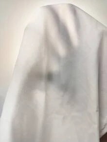 Manfinity Roghcode Men's Plus Size White Letter Print Polo Shirt,Summer Casual Retro Oversized Jersey College Style For School Graduation Back-To-School Contrast Color - White - View 4
