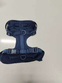 Lightweight Dog Chest Strap: Adjustable, Breathable Mesh Pet Tank Top Chest Strap With Soft And Comfortable Cushion, Non Pulling Pet Chest Strap With Adjustable Soft Cushion, Dog Tank Top, Breathable Mesh Pad, Macaron Color Pet Rope, Dog Collar, Traction Strap, Chest Strap Tank Top Style, Suitable For Small, Medium, And Large Dogs - Royal Blue - View 4