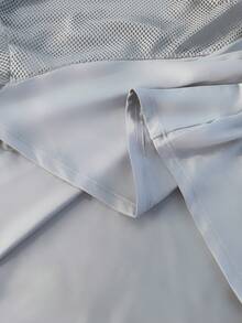 Sovereign Charm 女士落肩长袖抽绳连帽卫衣 - 灰色 - 查看 7