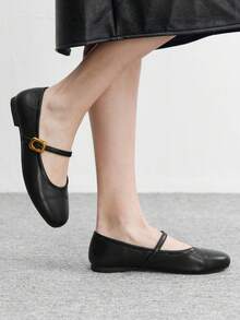 CUCCOO BIZCHIC Women's Flat Shoes Valentine's Day - Black - View 6