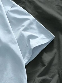 AXEPEAK 3件/套 男士宽松圆领短袖T恤 - 彩色 - 查看 6