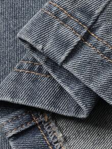 DAZY Women's Low Waist Loose Baggy Ripped Jeans, Casual Street Style Denim Pants - Medium Wash - View 7