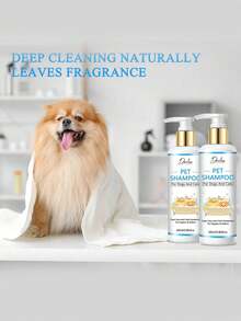 1pc 2pcs Pet Shampoo, Cleanses Head And Body, Deodorizes, Removes Odors, Suitable For Both Cats And Dogs - Multicolor - View 6