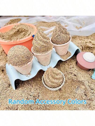 这款 15 件套多功能沙滩雪地玩具和冰淇淋甜筒架套装包含沙滩玩具、冰淇淋玩具和挖沙工具，非常适合夏季和冬季户外玩耍，也是生日和节日互动游戏的完美礼物。