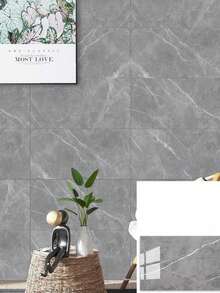 30片自粘仿大理石纹墙贴，乙烯基墙板，可移除可重复使用壁纸，适用于厨房、卧室、客厅、浴室家居装饰 - 彩色 - 查看 5