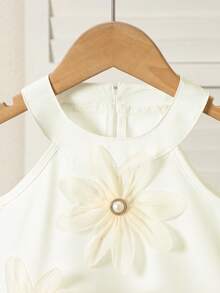 رمضان
قرقيعان 
فستان العيد جلابيات رمضان 
جلابيات       
جلابيه       
الملابس التقليدية العربية      
Abaya       جلابية       
قفطان        جراب Young Girl Elegant Sleeveless Shirt With 3D Applique, Spring/Summer, Young Girls Partywear - White - View 8