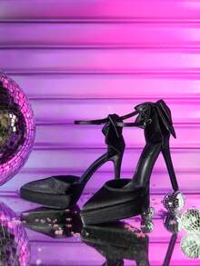 CUCCOO LuxiPop 女士高跟鞋 - 黑色 - 查看 8