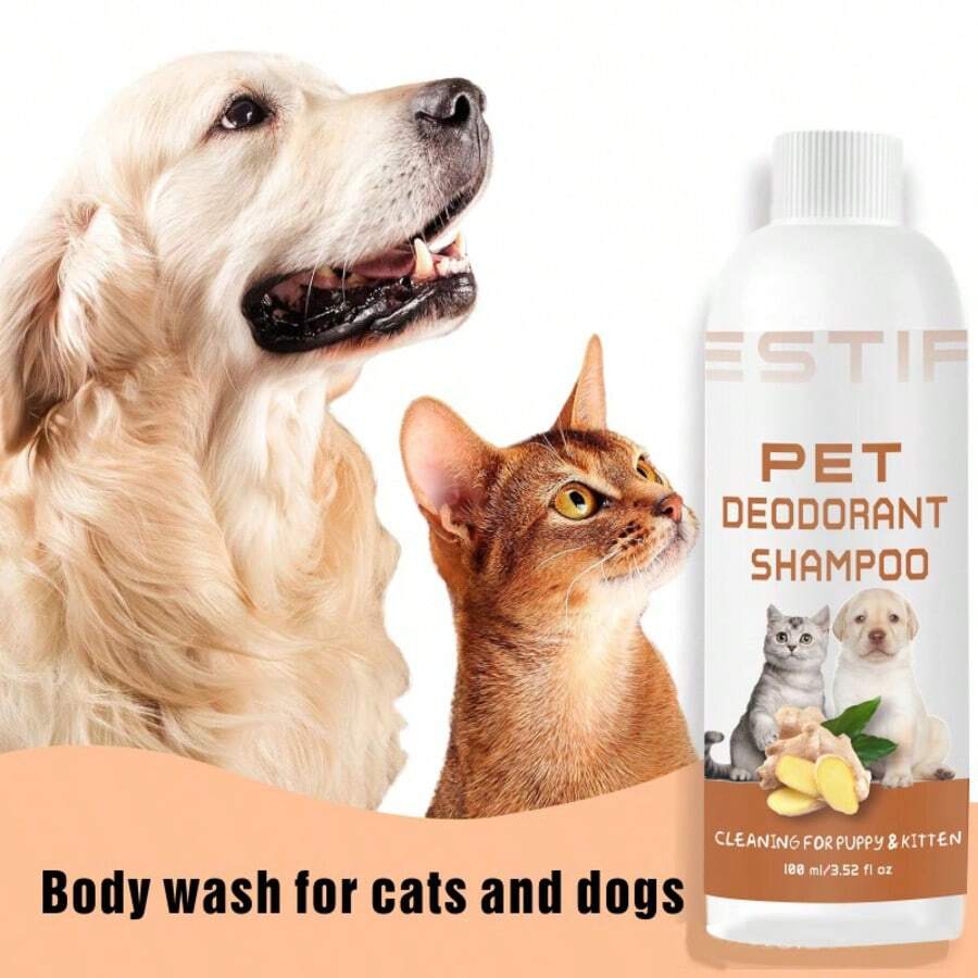 1 buah/2 buah Produk Perawatan Hewan Peliharaan: Sampo Hewan Peliharaan, Sabun Mandi, Kondisioner, Pewangi, dan Penghilang Bau untuk Kucing dan Anjing. - MultiWarna - View 1