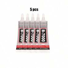 透明针尖工艺胶，适用于水钻、美甲、珠宝和织物 - 不堵塞多用途粘合剂，适用于鞋子、手机 DIY、配饰、服装、工艺品 - 彩色 - 查看 12