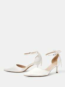CUCCOO HITCHD Women Pumps Valentine's Day - White - View 4