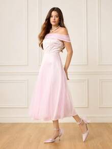 CUCCOO HITCHD 女士尖头蝴蝶结装饰优雅时尚高跟鞋，适合日常穿着 - 淺粉色 - 查看 8