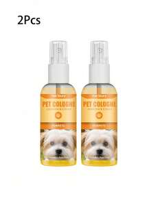 1pc/2pcs Parfum Hewan Peliharaan Bebas Alkohol, Kualitas Ekspor, Kemasan Bahasa Inggris, Cologne Hewan Peliharaan, Semprotan Penghilang Bau Universal untuk Kucing dan Anjing. - 50ml - View 5