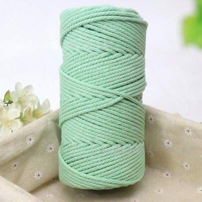 1PC 3mm 100m DIY Hand Weaving Cord Macrame Rope Decorative String Tapestry Yarn Bundling Twine Craft Supply Kit