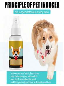 1PC/2Pcs,30ml Pet Potty Training Spray Effective Toilet Training Aid For Dogs Cats, Indoor Outdoor Urine Positioning Guide Spray - Multicolor - View 7