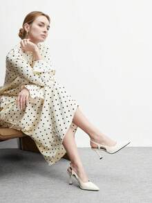 CUCCOO BIZCHIC Tacones para mujer - Beis - Ver 7