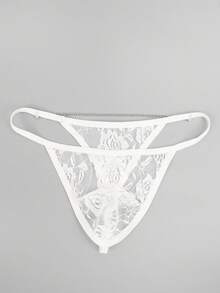 DrisQ 1pc Fashionable Alluring White Lace Charm Waist Chain Men's Sexy Lingerie - White - View 4
