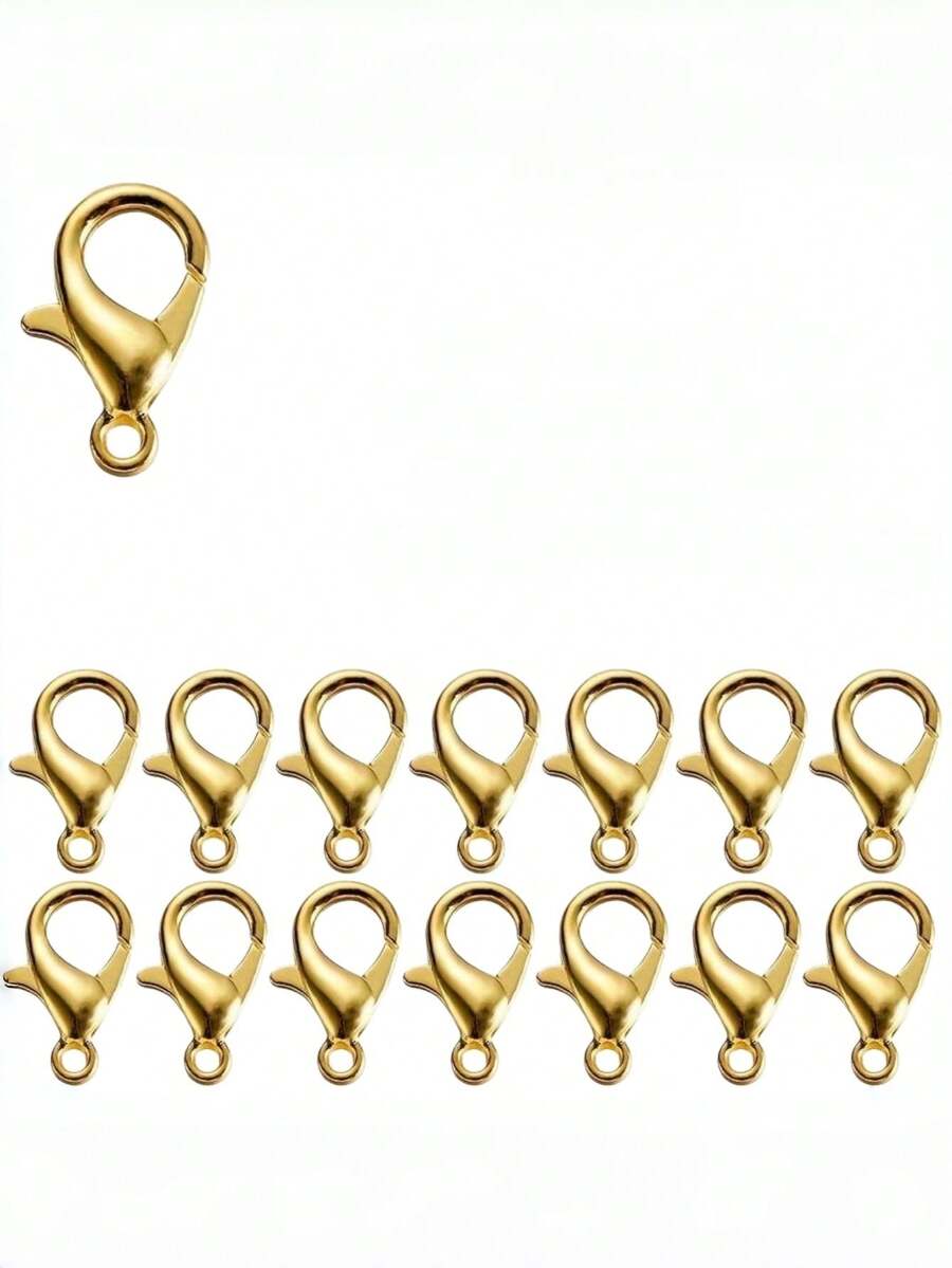 5/20/60 件套高级珠宝扣环及配件套装，适用于 DIY 手链项链制作，专业工艺用品，成人爱好者礼物之选，金属配件 - 均碼 - 查看 1