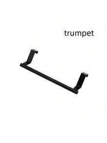 1pc/2pcs Stainless Steel Towel Rack, Over The Door Towel Hanger, Kitchen Accessories, Home Organization, No Drilling Cabinet Cloth Hanging Rack, Single Bar Kitchen Towel Holder - Multicolor - View 13