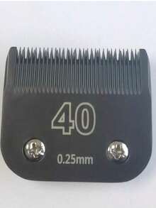 SRGC Oster Series Pet Clipper Blades #3F, #4F, #5F, #7F, #10, #40 - Universal Fit, Black - Black - View 7