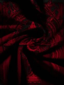 ROMWE Áo tank top nữ phong cách cung điện, nhà thờ, thánh đường, họa tiết quạ, Gothic tối tăm bí ẩn. - màu đen - Xem 3