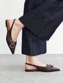 CUCCOO BIZCHIC Women Flats Valentine's Day - Brown - View 3