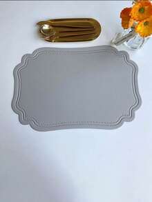 4-Piece Set Meal Mat, Pressed Nordic Style Cup Mat, Dining Mat, Kitchen Accessories, Dining Table Mat, Heat-Resistant And Heat-Resistant Western Style Dining Mat, Suitable For Holiday Decoration, Party Decoration, Desktop Protection Decoration, - Multicolor - View 5