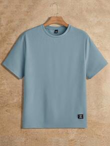 HIMLAND paquete de 3 camisetas de manga corta casuales de punto para hombres - Multicolor - Ver 5