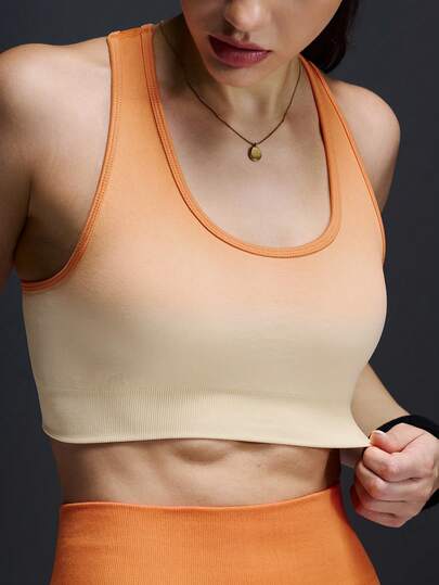 Powerista Women Ombre Color Everyday Fitness Sports Bra