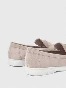 Sleekvia Mocassins plats confortables et décontractés pour femmes, polyvalents pour un port quotidien