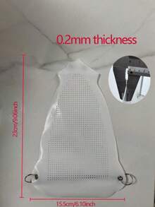 Premium Iron Protector Cover - Easy-Install Steam Iron Guard For All Fabric Types, Bag, Organizer, Storage(0.2mm Thickness)