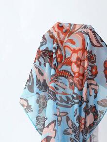 Swim Vcay Swimsuits For Woman Summer Beach 3pcs/Set Women's Random Printed Bikini Set - Multicolor - View 5