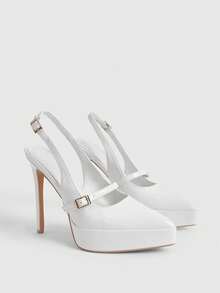 CUCCOO LuxiPop Women's High Heels - White - View 7