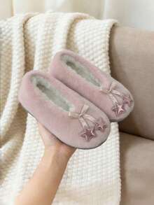 Joivida Một đôi tất giữ nhiệt lót trong nhà dành cho nữ, thích hợp cho mùa thu và mùa đông – Tất cotton chống trơn trượt, lý tưởng cho việc giữ ấm trong nhà, giáo dục mầm non, yoga và chăm sóc sau sinh. - Nhiều màu - Xem 7