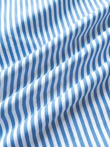SHEIN 少女休闲简约舒适格子露背吊带衬衫 - 彩色 - 查看 7