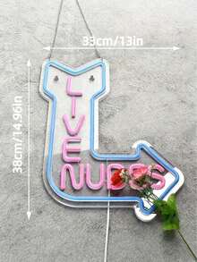 Double Color Neon Arrow Decorative Light - USB Acrylic Sign For Indoor Use, Game Room Ambience, Party Decor, Perfect Gift For Birthdays/Christmas - Multicolor - View 7