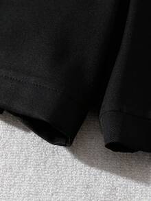 GlowEve CURVE Bộ vest nữ thời trang, thanh lịch, không tay, cài cúc đôi, phối màu tương phản, gồm áo blazer và quần short. - Nhiều màu - Xem 4