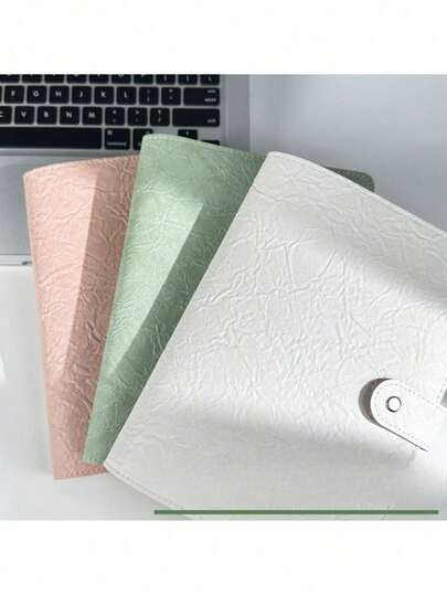 Notebook Smooth And Fluent Writing With Detachable Soft Leather Cover For Student Stationery Office Supplies,School Supplies,Back To School