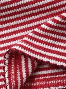 DAZY Women's Fine Stripe Knit Drawstring Waist Sleepwear Bottom