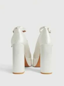 CUCCOO LuxiPop 女士高跟鞋 - 杏色 - 查看 4