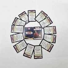 Arabic Checkers Game - Strategic Detective Adventure, Family & Friends Group Fun, Paperboard Material, Captivating Brain Teasers With Arabic Text, Strategy-Based Game | Interactive Group Activity | Arabic Text - Black - View 8