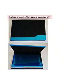 Business Card Holder Large Capacity PU Organizer Box, Portable For Office, Trade Show School Supplies, Back To School - Leather Business Card Holder - View 5