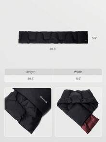 GLOWMODE Bufanda abullonada - Negro - Ver 6