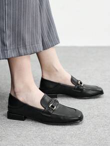 CUCCOO BIZCHIC 2025 New Autumn/Spring Flat Non-Slip Retro British Style Women Loafers, Slip-On Shoes, Christmas Gift Valentine's Day