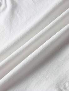 HELLO KITTY AND FRIENDS | SHEIN Young Girl Casual Cartoon Pattern Round Neck Short Sleeve T-Shirt, Summer - White - View 5