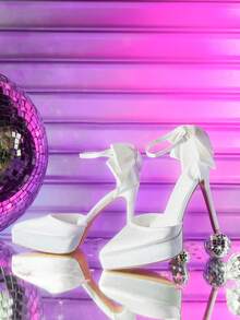 CUCCOO LuxiPop Women Pumps Valentine's Day - White - View 8