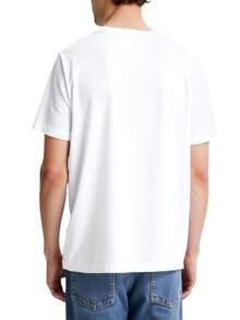 Calvin Klein 2 Pack Monologo Men's T-Shirt White - bright white - View 3