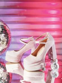 CUCCOO LuxiPop 女士高跟鞋 - 淺粉色 - 查看 2